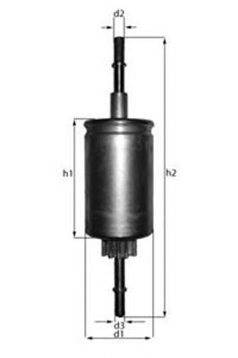 MAGNETI MARELLI 154067890770 -  Топливный фильтр